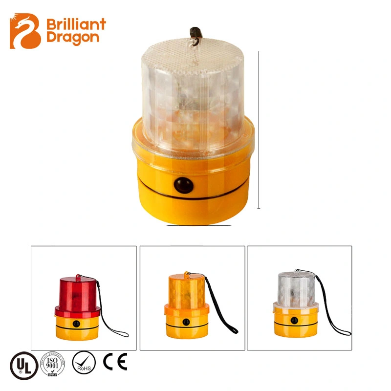 Car Rotating Flashing Warning Strobe Light Sensor Road Safety Traffic Beacon Strong Magnetic Base Battery Powered Emergency Warning Light