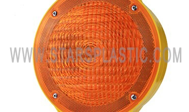 Solar LED Safety Warning Barricade Light