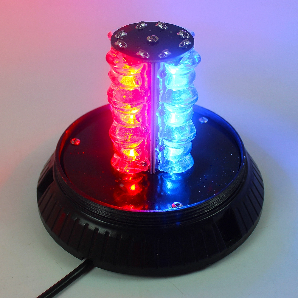 Haibang High Power LED Flashing Beacon Light in Red and Blue SMD LED