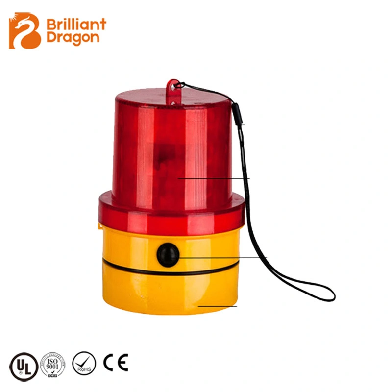 Car Rotating Flashing Warning Strobe Light Sensor Road Safety Traffic Beacon Strong Magnetic Base Battery Powered Emergency Warning Light