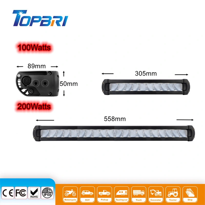 Spot Beam Driving Fog Light off-Road LED Light Bar for Boat Truck