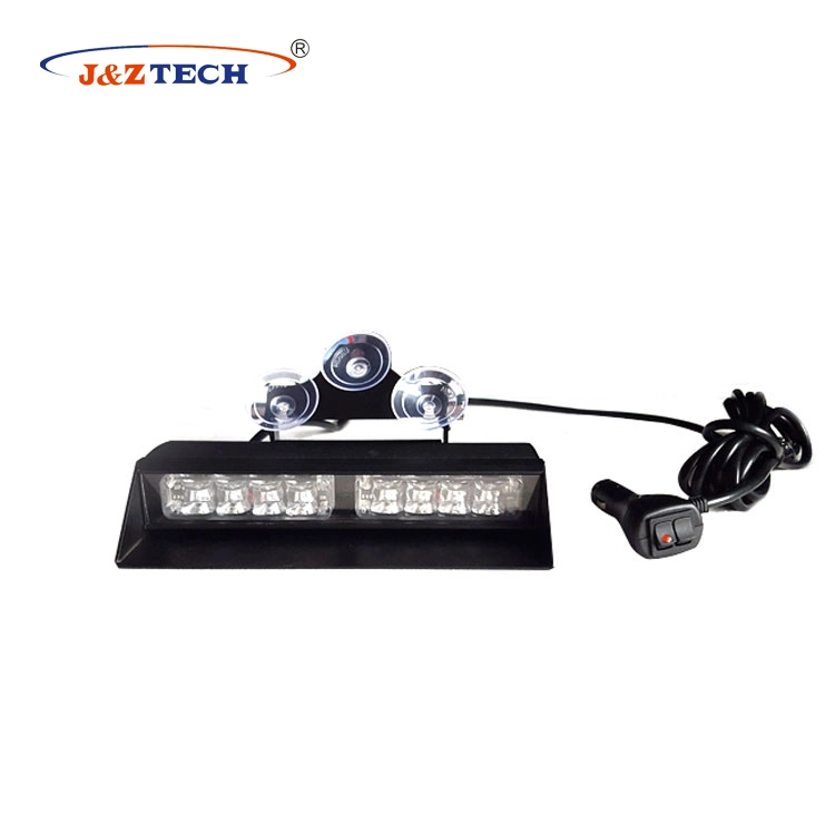 Universal Emergency Vehicle 3W LED Suction Cup Mount Windshield Dash Light