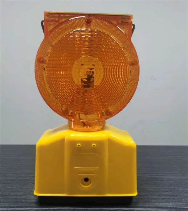 Solar Power LED Warning Light Solar LED Flashing Beacon IP54 Warning Light