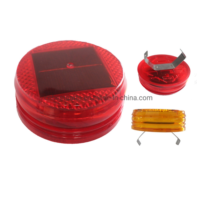 Warning Light Beacon with Solar Strobe Emergency Police Lighting