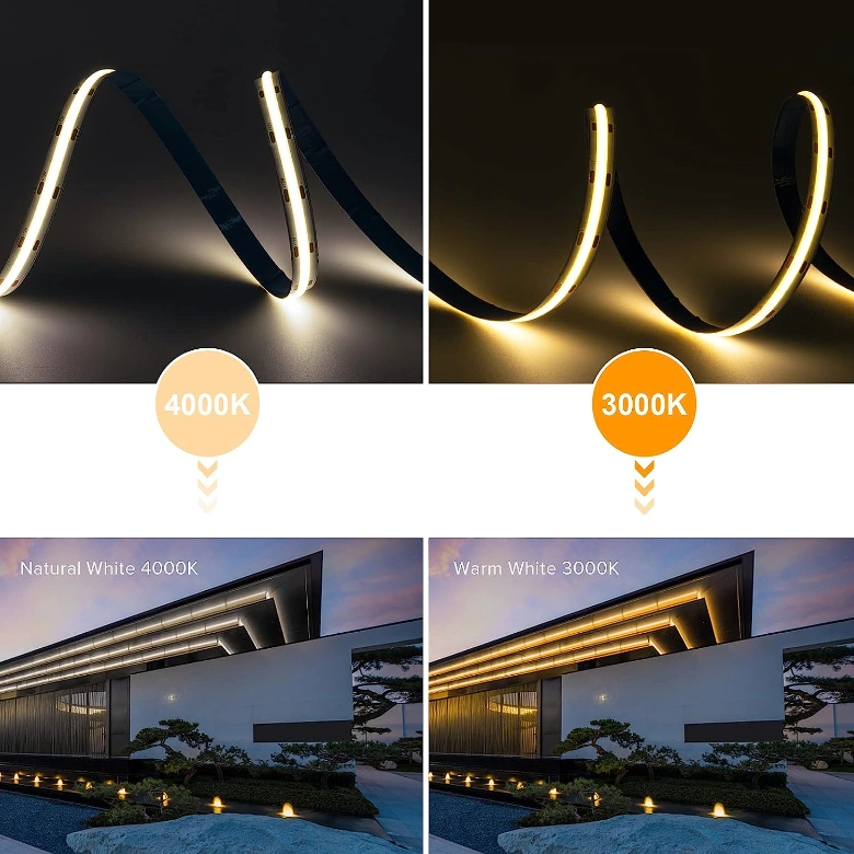 China Factory LED Strip Lighting DIY Flexible LED Strip Light Lamp for Home Decoration