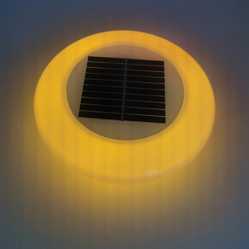 Solar Powered Floating LED Light with Multi-Color Flashing Lights