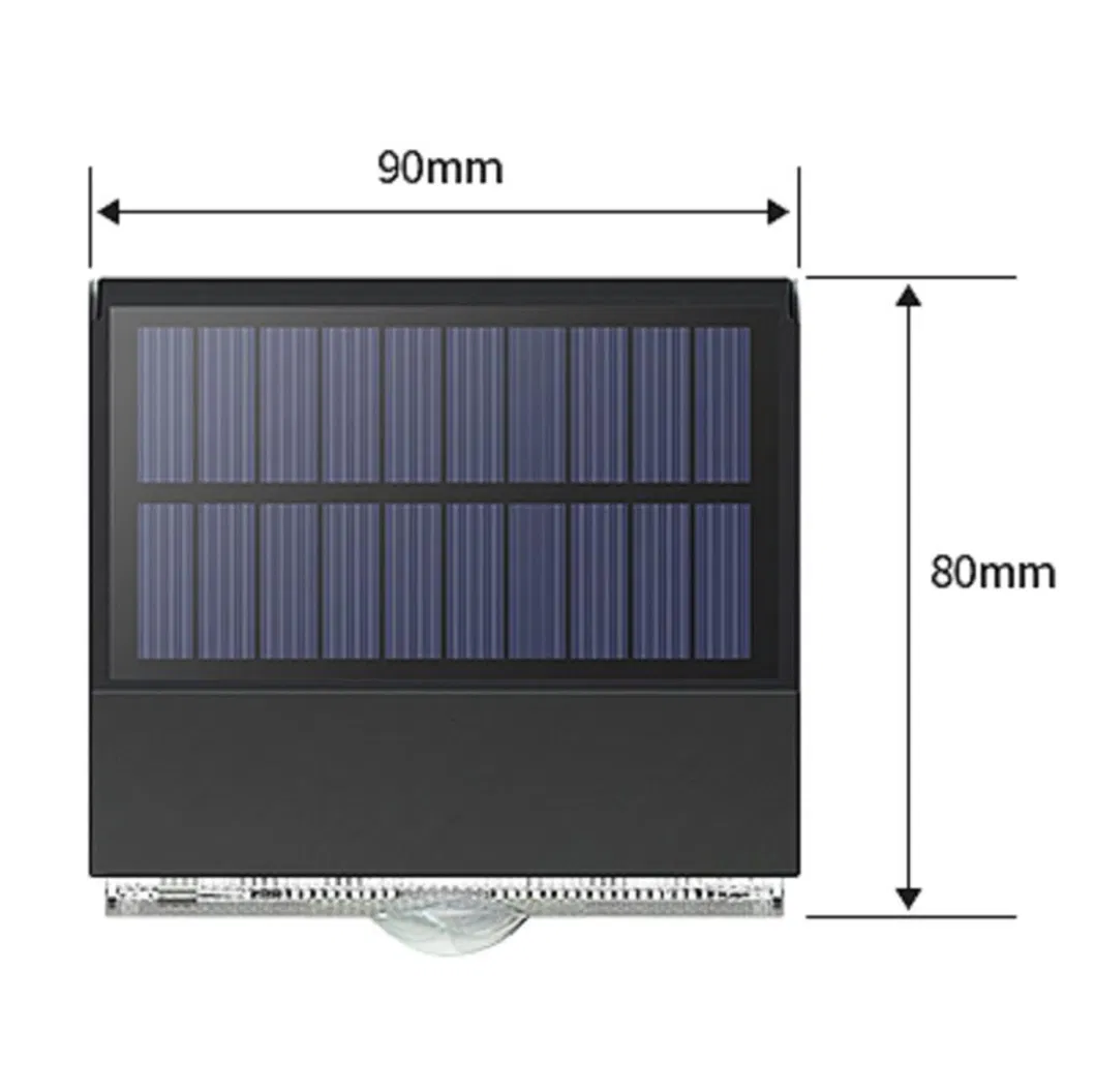 LED Solar Outdoor Spotlight Flood Lamp Courtyard Light for Fence Stair Pathway Yard