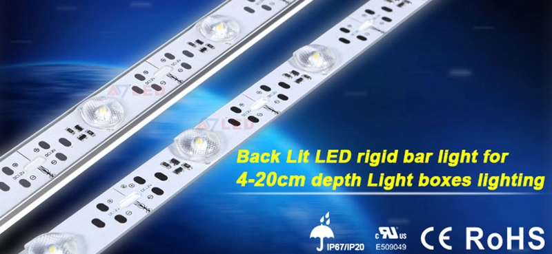 1 Meter Long LED Strip 14LED/M SMD3030 IP20 Non-Waterproof Backlight LED Light Bars for Exhibition Display Light Box