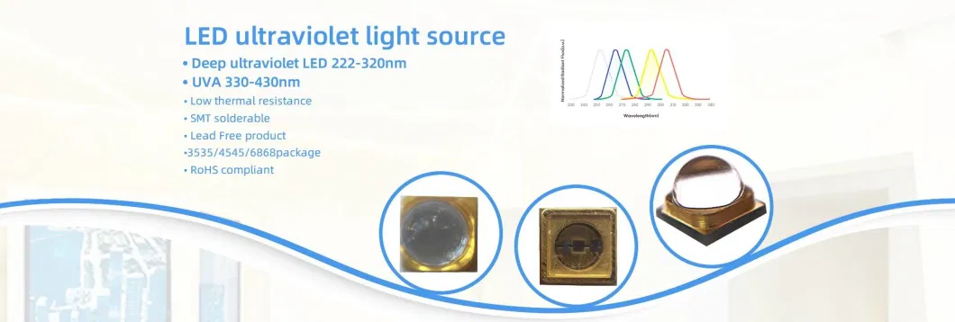 Quality LED Chip UVC 3535 265nm 260nm 270nm Light Board