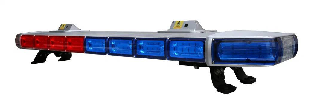 Senken Thin LED Warning Light Bar with Green Laser Fro Traffic Use