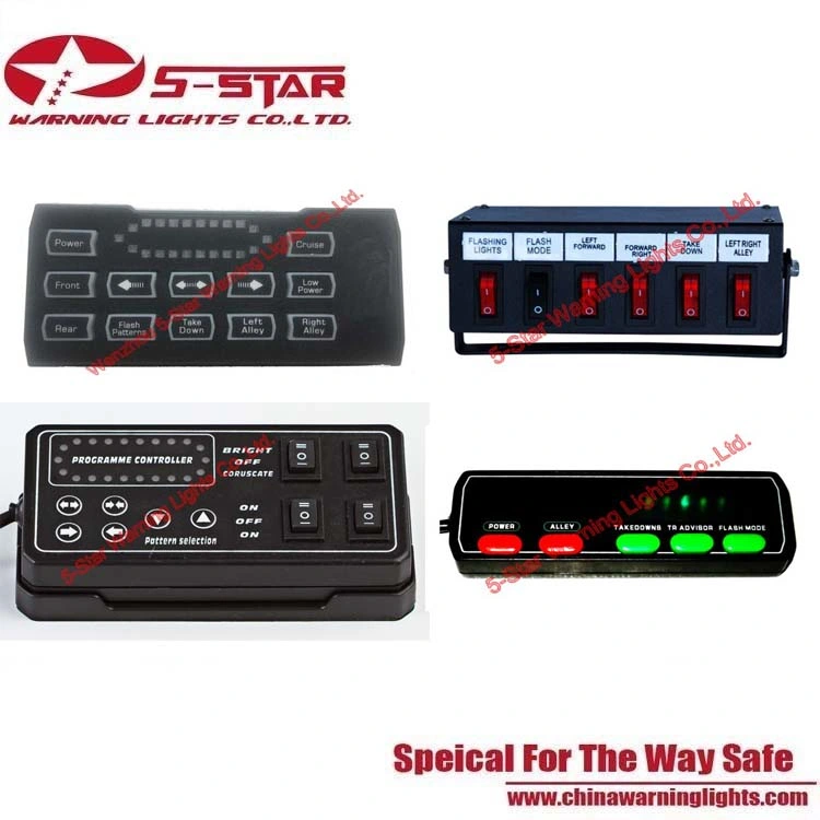 New Design 3W LED Tubes Strobe Flashing Emergency Warning Light Bar