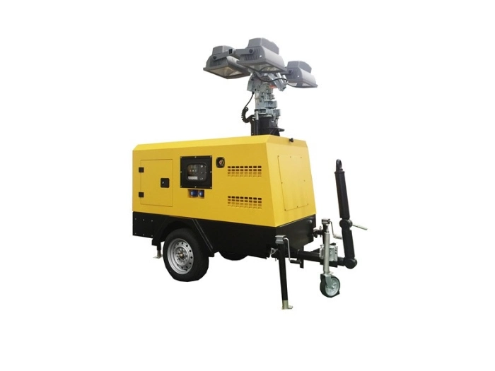 Industrial Portable Light Tower Mobile Trailer Light Tower for Sale