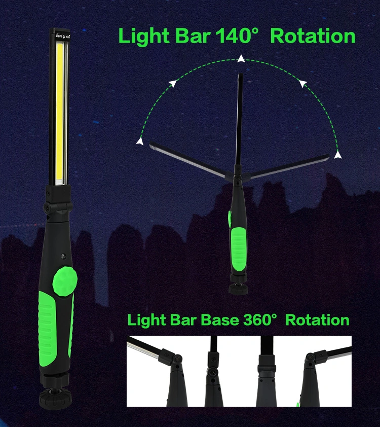 Brightenlux Security Design Folding Work Light Truck Base Magnet, Light Bar Base 360 Rotation