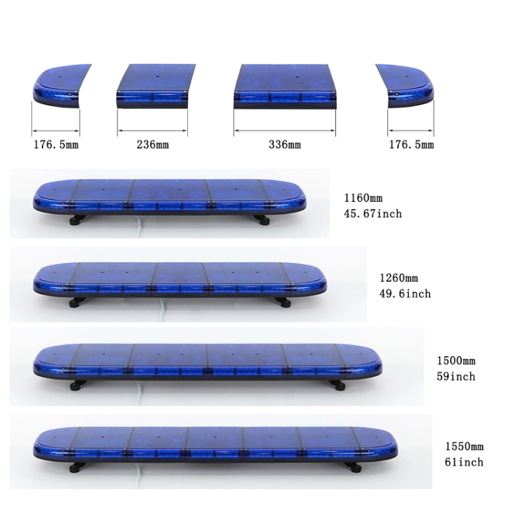 Haibang 1250mm Ultra Thin Tir4 LED Warning Flashing Lightbar