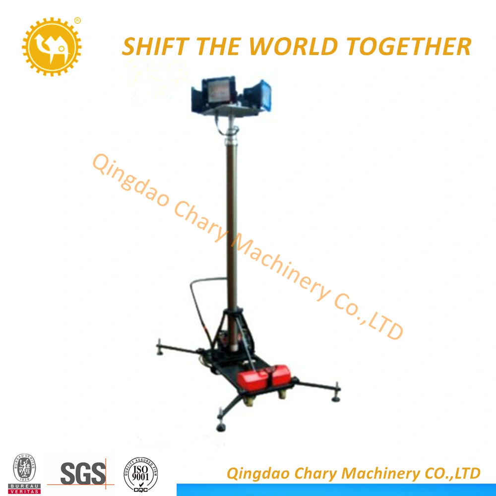 Industrial Portable Lighting Tower Mobile Light Tower for Construction Emergency