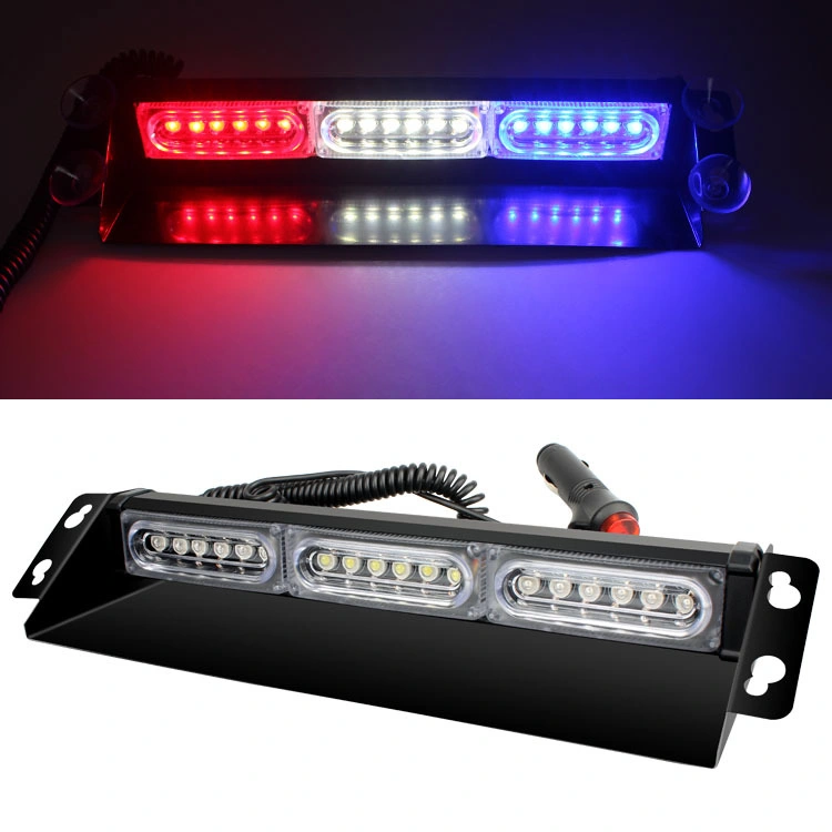 2023 High Power Multi Function Vehicle RGB Red Blue Emergency Warning Strobe LED Light Bar