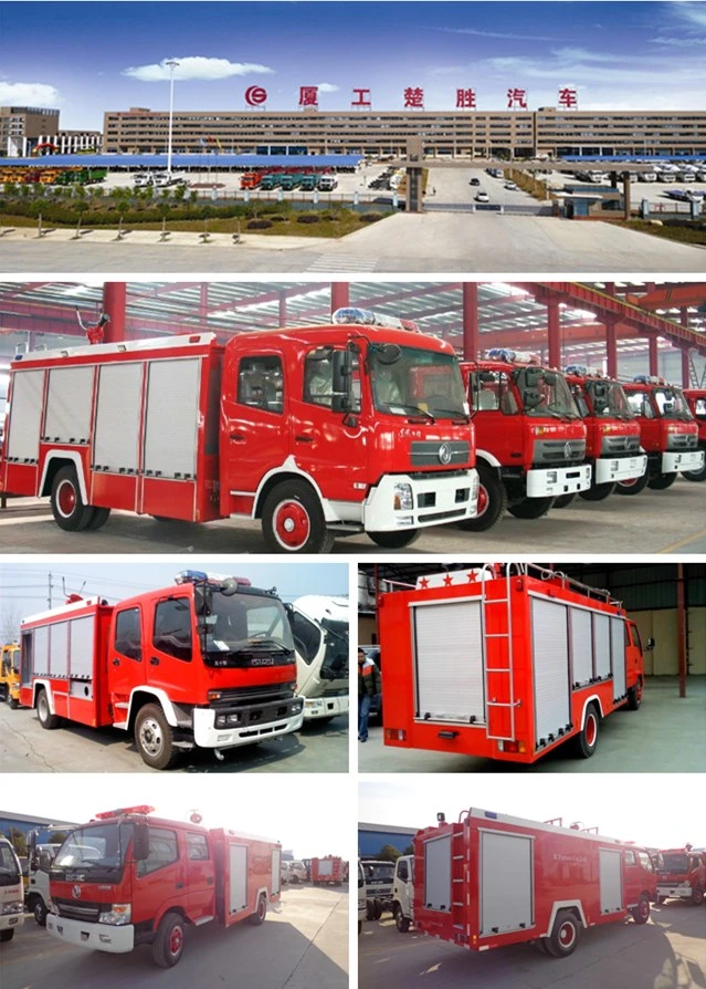 6000 Liters Brand New Fire Truck Dongfeng 4X2 Foam Water Airport Fire Truck Fire Fighting Truck Price