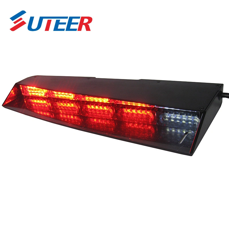 Interior Stealth 6 Linear LED Visor Light Bar for Police Fire Emergency Vehicle