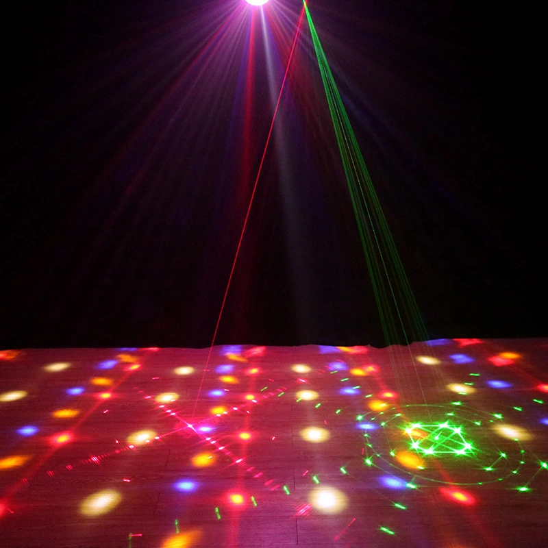 Holiday RGB 360 Degree Rotating Disco LED Stage Party Planet Stage Lights