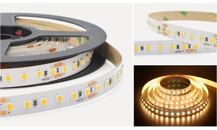 Flexible LED Light Bar SMD2835 Ra80 128LED DC24V Single Color for Indoor Lighting