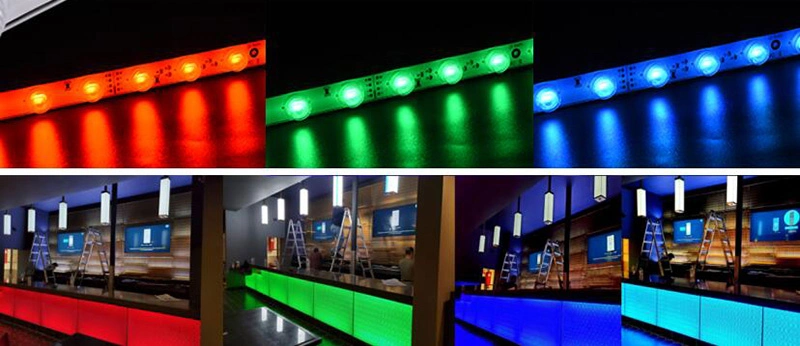 High Color Efficiency 990X18X7mm 24LEDs/M SMD3030 IP20 RGB LED Light Bar