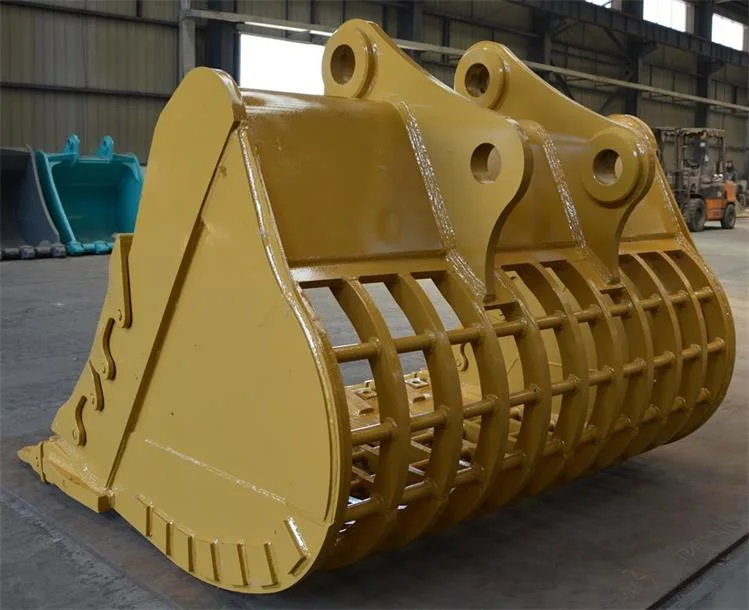 Skeleton Sediment Rock Bucket Grate Bucket Sieve Bucket for Excavator