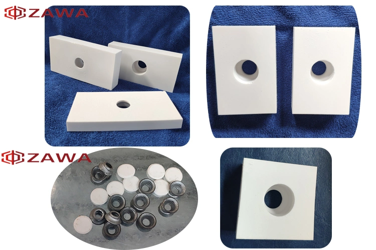 High Aluminum Wear-Resisting Brick Alumina Shaped Ceramic Parts for Ball Mill