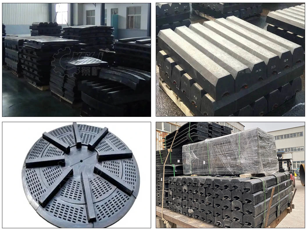 Rubber Casting Liner Lifting Bar Liner Spare Parts for Ball Mill Liner