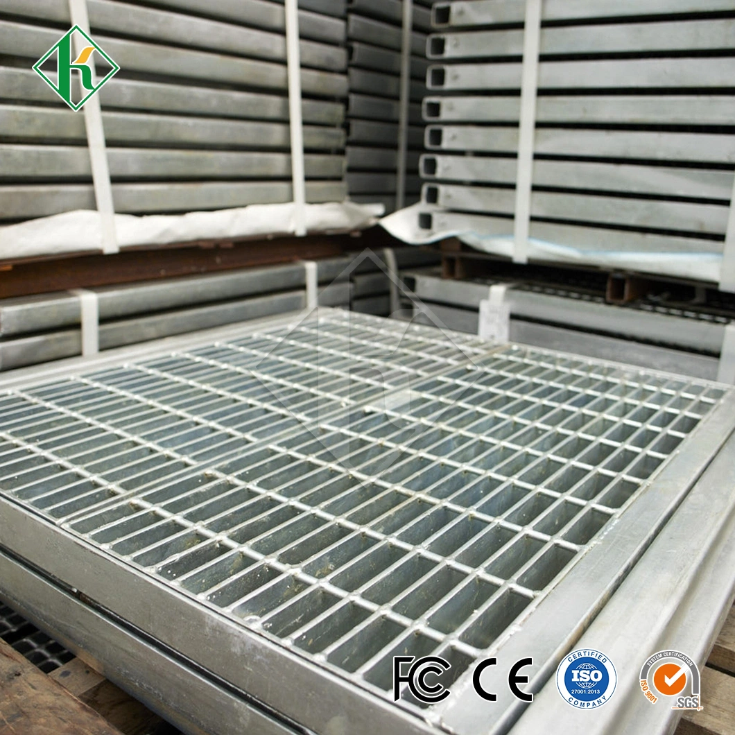 Kaiheng Slip Resistant Metal Bar Grating Wholesaler Trench Cover Grating China Trench Drain Metal Grates