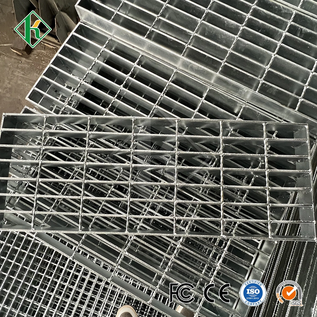 Kaiheng Slip Resistant Metal Bar Grating Wholesaler Trench Cover Grating China Trench Drain Metal Grates