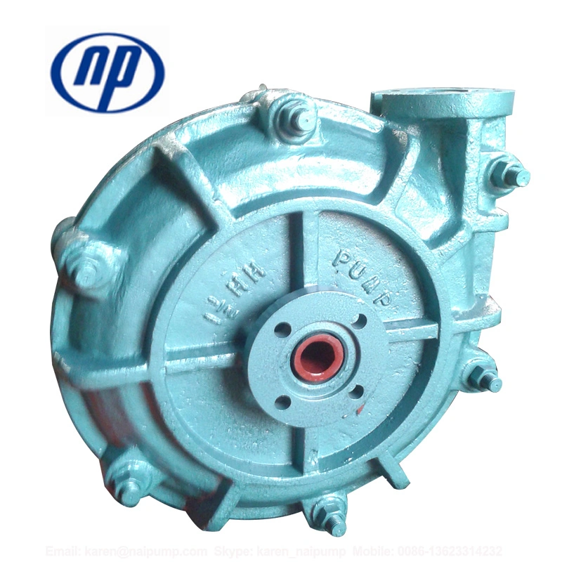 Naipu 8 Inch Trash Solids Pumping Machine Sharp Hard Horizental Slurry Pump for Mining with CE