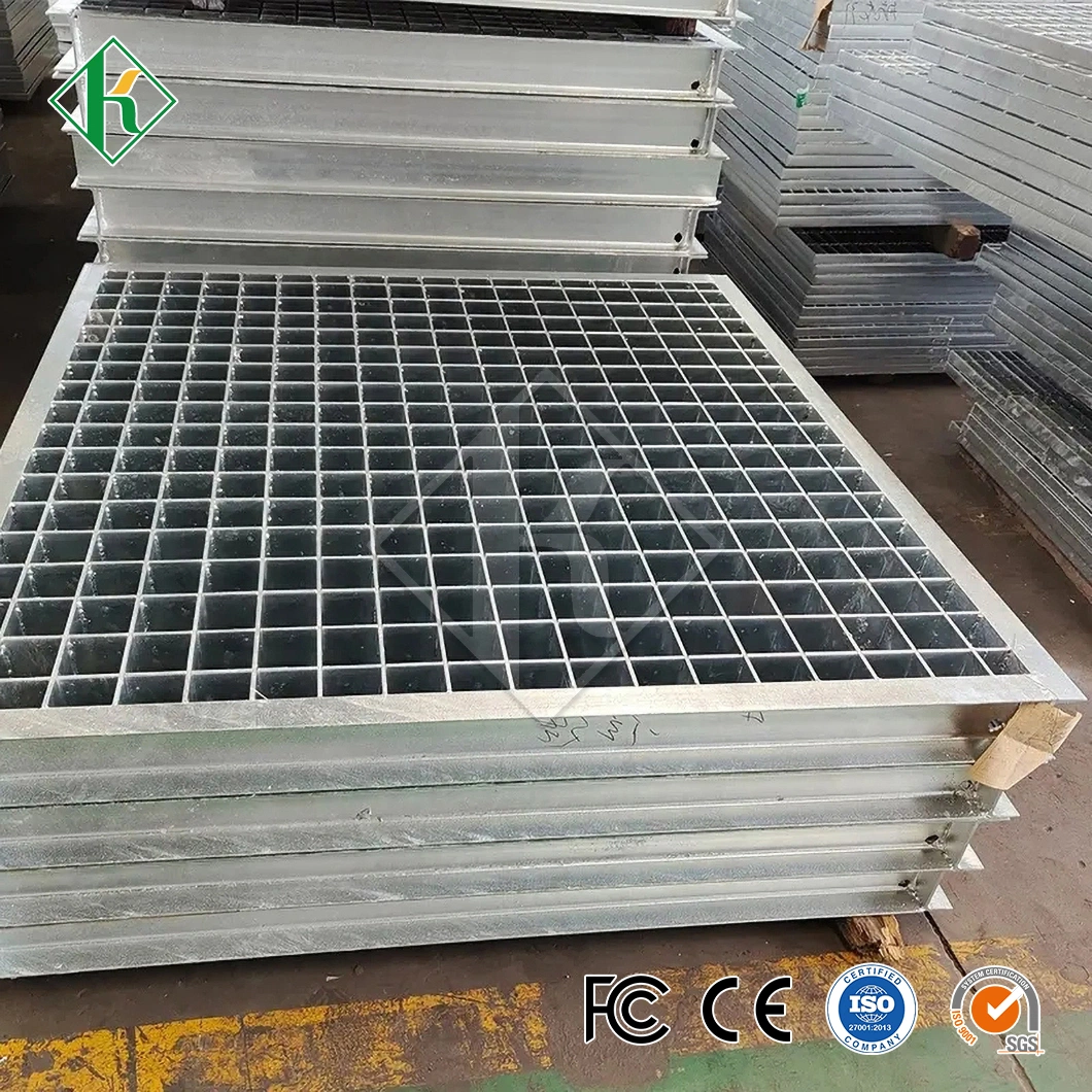 Kaiheng Slip Resistant Metal Bar Grating Wholesaler Trench Cover Grating China Trench Drain Metal Grates