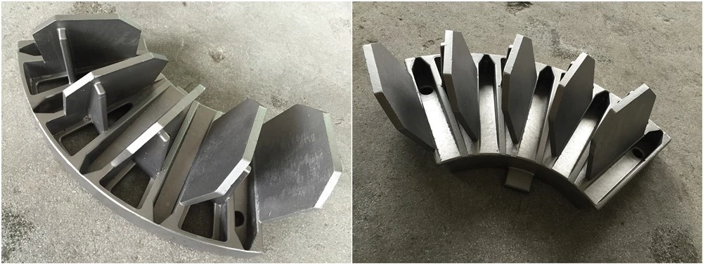 Lost Wax Casting Heat Resistant Alloy Cast Steel Furnace Spare Parts: Base Tray, Grids, Baskets, Fans, Fixtures for Industrial Furnaces