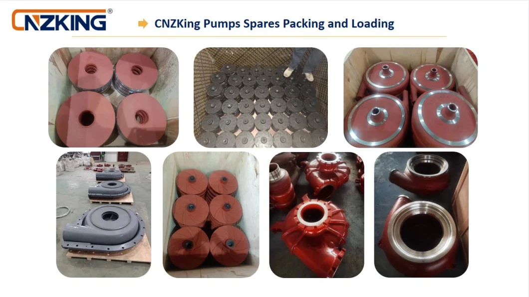 Cnzking Pump Spare Parts Expeller for Cobalt Mining Heavy Duty Centrifugal Slurry Pump Gravel Pump