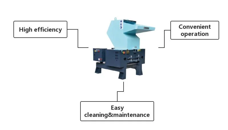 Pulverizing of all kinds of plastics Crush Capacity 150-200kg/H Strong Crusher