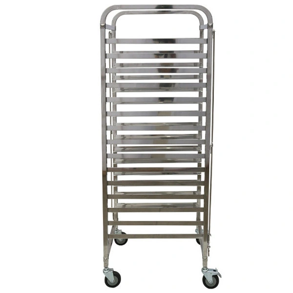 Custom Metal Material Bakery Pans Trays Rotary Oven Use Baking Proofing Trolley Rack