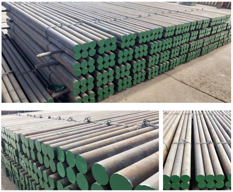 Even Hardness Forged Grinding Media Alloy Iron Rod for Mining