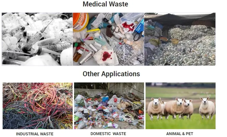 Domestic Waste, Medical Waste, Industrial Waste and Animal Carcass Incinerator