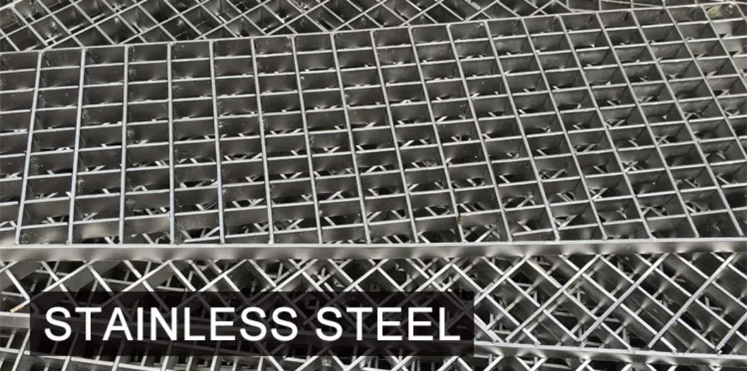 Heavy Duty 19W4 Aluminum, Galvanized Steel, Stainless Steel, Catwalk Deck Floor Steel Bar Grating Drain Trench Cover Price for Walkway Platform