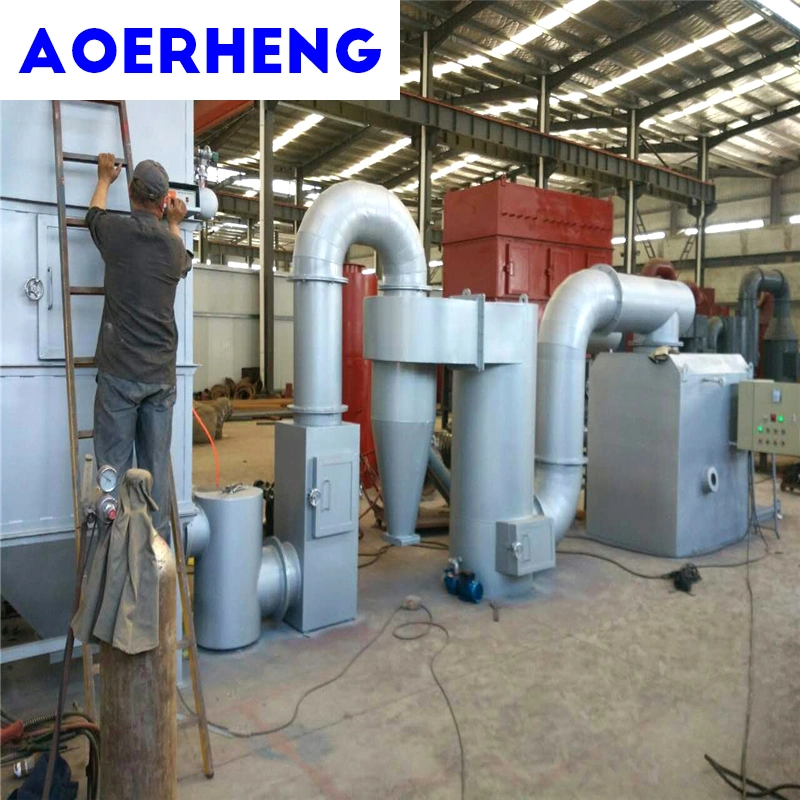 High Processing Capacity Waste Incinerator with Cyclone Dust Collector