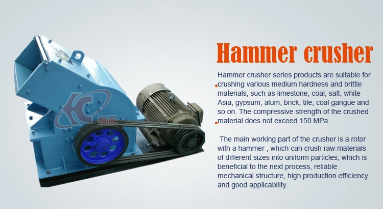 Smaller PC400*300 Hammer Crusher with Diesel Engine