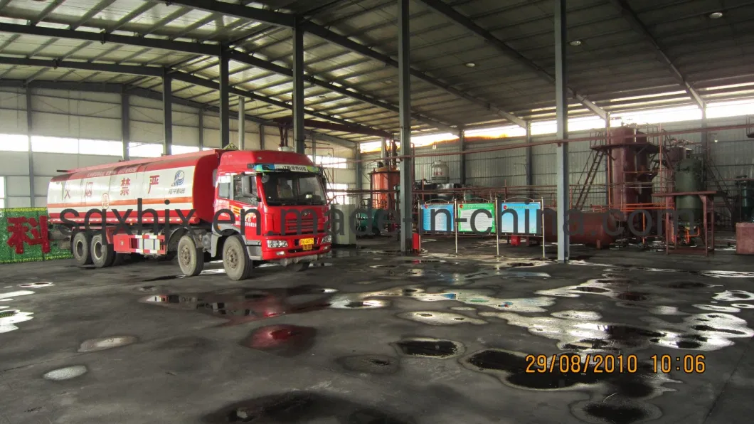 12tpd Machine Recycling City Waste to Oil Energy