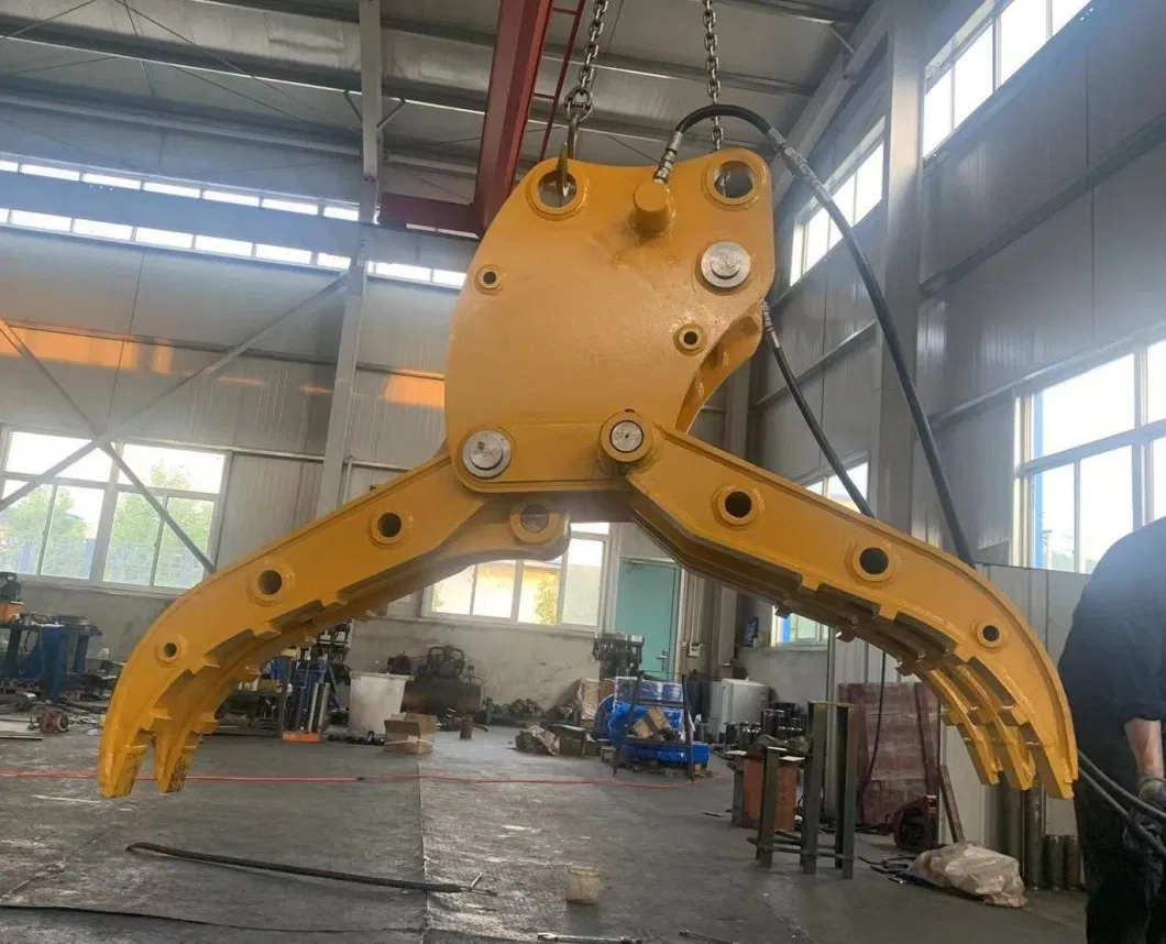 Homie Grapples New Rock Hydraulic Grapple Rotating Grapple for 5ton 6ton Excavator