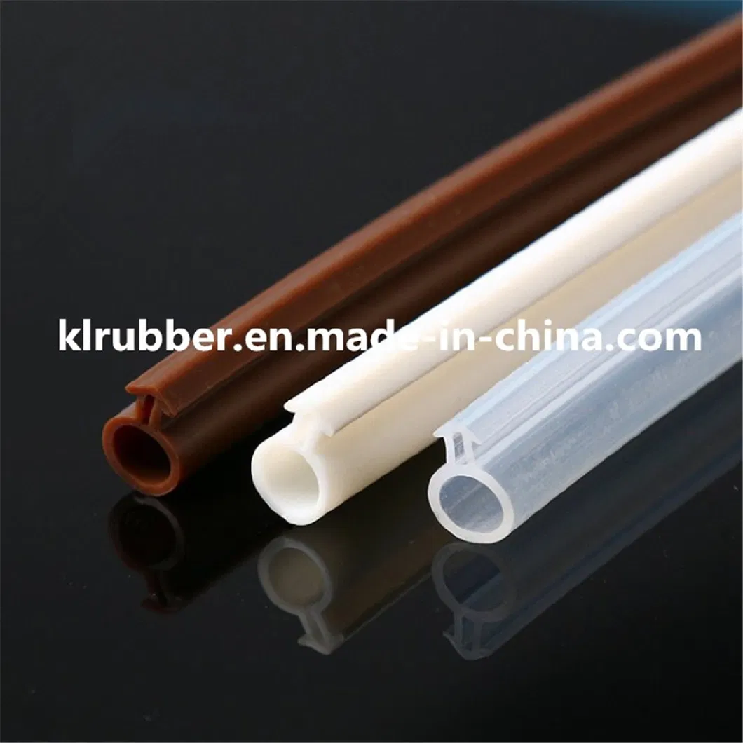 Customized Colorful Soft Silicone Rubber Extrusion for Oven Door