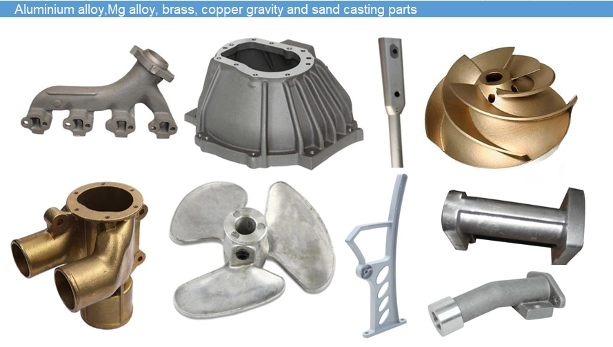 China ISO9001 Foundry Custom Casting Manifold Aluminium Parts for Industry Usage