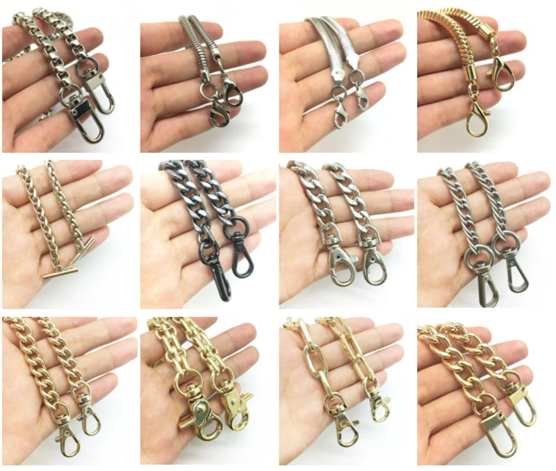 The Edginess of Chain Link Alloy Bracelets