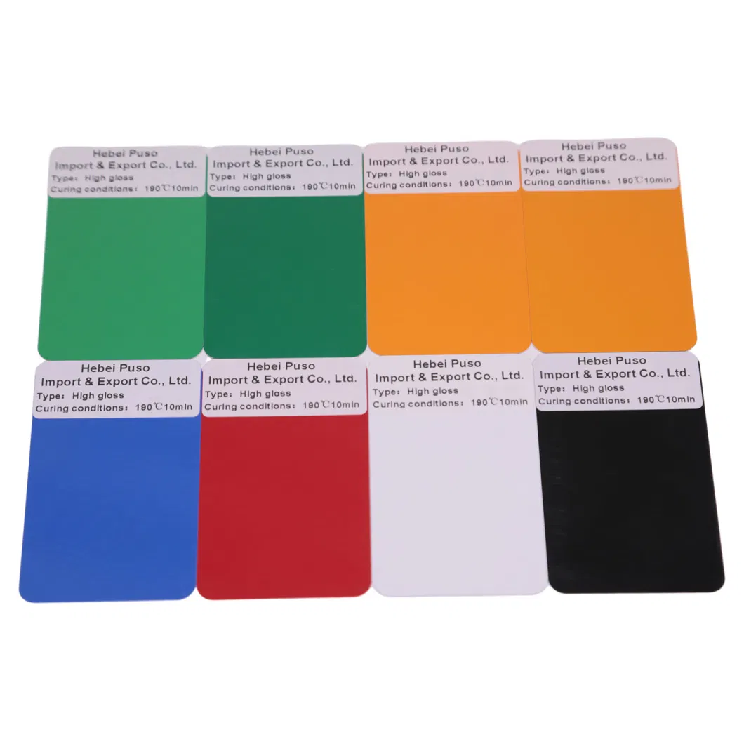 Long Shift Time Steel Painting Epoxy and Polyester Texture Powder Coating with R