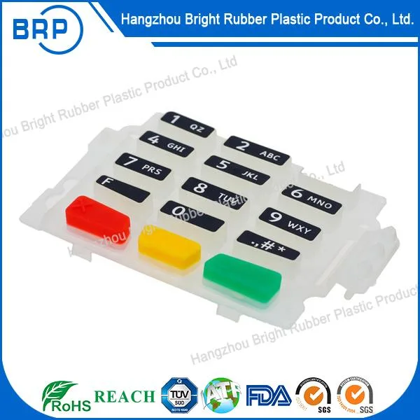 Custom FDA Food Grade Silicone Rubber Button OEM