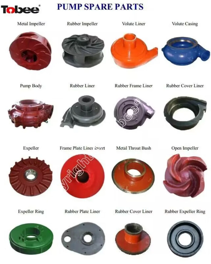 Slurry Pump Wearing Spares and Parts Industrial Vertical Water Pump Throatbush Parts