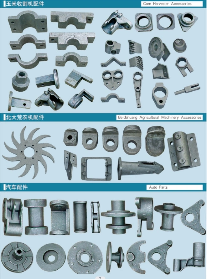 OEM Steel Castings for Custom Construction Equipment/Railway/Mining Machinery